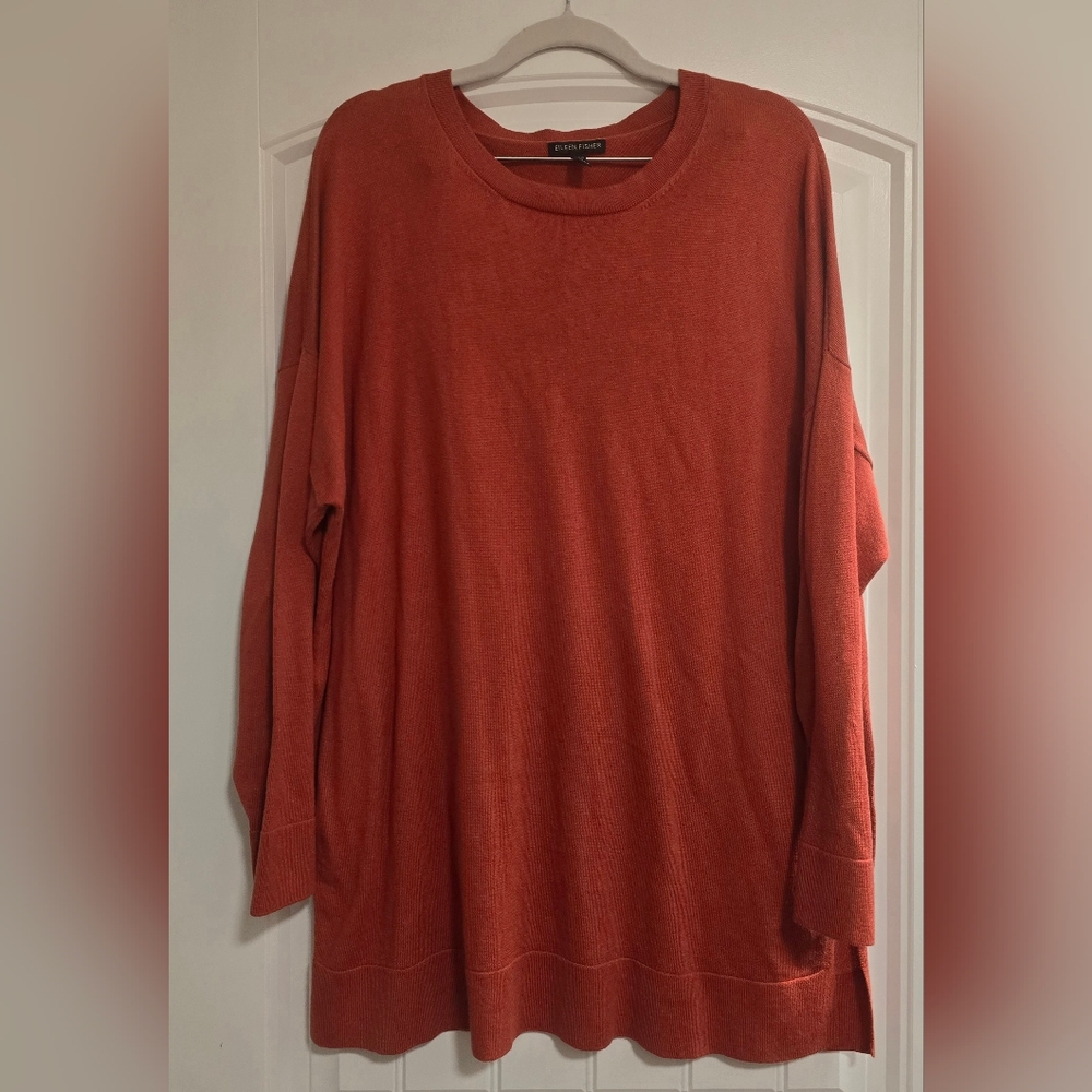 EILEEN FISHER Organic Cotton Tunic - Picture 2 of 9